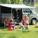 Fiamma F45 S Markise Gehäuse Titanium 260cm, Tuch royal grey + Sikaflex 522 – Fiamma F45S, die kompakte, innovative Markise.