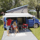 Fiamma F45 S Markise Gehäuse Weiß 260cm, Tuch royal grey + Sikaflex 522 – Fiamma F45S, die kompakte, innovative Markise.