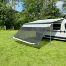 Freizeitschmiede® Sunblocker 240 / 430 x 200 cm Markise Vorderwand Sichtschutz – Freizeitschmiede