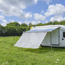 Wind- und Sonnenschutz für Markisen Vorderwand aus Netzgewebe 280-430x200cm – APT