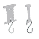 Wamovo Markisen S-Haken | Set 12 Stück | passend für 5/6mm 7/8mm Kederschienen – Wamovo