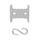 Wamovo Markisen S-Haken | Set 12 Stück | passend für 5/6mm 7/8mm Kederschienen – Wamovo