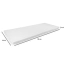 Gel Matratzentopper | Memory Schaum  | Antirutsch - Effekt | 195 x 80 x 4 cm – Camp4