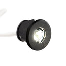 Einbaustrahler 12V Mini LED-Spot 50lm Leuchte schwarz für Wohnwagen, Wohnmobil – Haba
