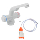 Mischbatterie Warm/Kalt, Ø 34 mm, 10 bar, 3/8Gewinde + Tauchpumpe – Reimo