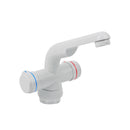 Mischbatterie Warm/Kalt, Ø 34 mm, 10 bar, 3/8 Gewinde – Mischbatterie mit feiner Wasserregulierung.