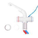 Mischbatterie Warm/Kalt, Ø 34 mm, 10 bar, 3/8 Gewinde – Mischbatterie mit feiner Wasserregulierung.