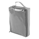 Stahl Motorradwippe Vorne 17"-21" Set inkl. Motorradgarage Abdeckplane grau – Motorradständer inkl.