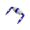 Trinkwasserfiltersystem mit Schnellkupplung für gewinkelte Anschlüsse 211x67,5mm – Myclean water