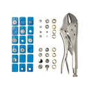 Ösen-und Druckknopf-Set 275Stck. mit Druckknopfzange für Camping Zelt, Plane – Mache Dir das Camping-Leben einfacher!