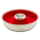 Omnia Silikonbackform für Campingbackofen, Ø22,5cm, 2.0 Silikonform Backform Rot – Die Omnia Silikon-Backform 2.