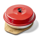 Omnia Bambus Untersetzer 312 x 235 x 22 mm Campingbackofen Schneidebrett Trivet – Omnia