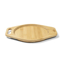 Omnia Bambus Untersetzer 312 x 235 x 22 mm Campingbackofen Schneidebrett Trivet – Omnia
