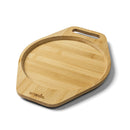 Omnia Bambus Untersetzer 312 x 235 x 22 mm Campingbackofen Schneidebrett Trivet – Omnia