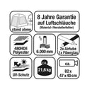 Aufblasbares Heckzelt Movelite Tail 1 Luft Busvorzelt 250x440cm Zelt freistehend – Outdoor Revolution