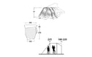 Outwell Vorzelt | San Diego Freeway SA | Busvorzelt | Smartair | 6000mm – Outwell