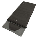 SET 2x Deckenschlafsack Contour Midnight Black, 220x85cm, 2-Personen Schlafsack – Outwell