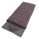 SET 2x Deckenschlafsack Contour Dark Purple, 220x85cm 2-Pers. Schlafsack Camping – Outwell