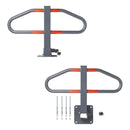 2er Set Parkbügel mit integriertem Schloss aus Stahl Aufrecht (BxH): 70 x 45,8 cm – APT
