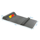 2x Parkmatte Grau 52 x 25 cm selbstklebend rutschfest Einparkhilfe – ProPlus