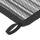 Vorzeltteppich | Patio Matte | 250x400cm | schwarz/grau | extra stabil – ProPlus