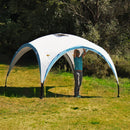 Pavillion Party Shelter SAMOS - 3x3 Meter aus Polyester, 3x3 m – Reimo