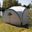 Pavillion Party Shelter SAMOS - 3x3 Meter aus Polyester, 3x3 m – Reimo