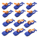 Peggy Peg Crocodile Peggy 12er Set – Peggy Peg Crocodile Peggy: Stufenlos verstellbare, kraftvolle Schnellspannklemme