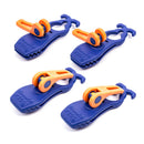 Peggy Peg Crocodile Peggy 4er Set – Peggy Peg Crocodile Peggy: Stufenlos verstellbare, kraftvolle Schnellspannklemme