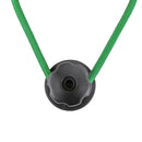10x Planenhaken rund Kunststoff Ø 25 mm schwarz 6mm Bohrung – Robuster Kunststoff Planenhaken, 25 mm Durchmesser.