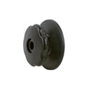 20x Planenhaken rund Kunststoff Ø 25 mm schwarz 6mm Bohrung – Robuster Kunststoff Planenhaken, 25 mm Durchmesser.