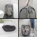 Faltbarer Wäschekorb Pop-Up Wäschesack Wäschebeutel 34x34x57cm Camping Wohnwagen – APT