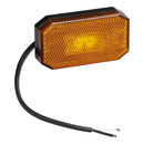 2er Set LED Seitenmarkierungsleuchte 12/24V – Orange, 80x44 mm, wasserdicht – APT