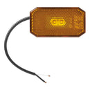 LED Seitenmarkierungsleuchte 12/24V – Orange, 80x44 mm, wasserdicht – APT