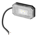 4er Set LED Seitenmarkierungsleuchte 12/24V – Weiß, 80x44 mm, wasserdicht & – APT