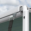 Abspannset Sturmband 2x3m Vorzelt Markise Sturmsicherung mit Schnellverschluss – APT