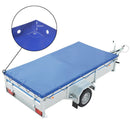 Anhänger Flachplane Blau mit Gummigurt 2575x1345x50 mm – Deiwo