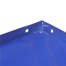 Anhänger Flachplane Blau mit Gummigurt 2575x1345x50 mm – Deiwo
