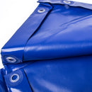 Anhänger Flachplane Blau mit Gummigurt 2075x1140x50mm – Deiwo
