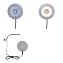 4er Set Aufbauspot 12 LED 240l, 12V-3,4W, Ø55x5,0mm – Diese Innenleuchte lässt Sie nicht im Dunkeln stehen.