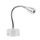 4er Set Aufbauspot Led flexiblem Schwanenhals 12v, 120lm, Ø65x110-260mm – ProPlus