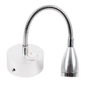 2er Set Aufbauspot Led flexiblem Schwanenhals 12v, 120lm, Ø65x110-260mm – ProPlus