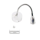 2er Set Aufbauspot Led flexiblem Schwanenhals 12v, 120lm, Ø65x110-260mm – ProPlus