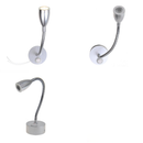 4er Set Aufbauspot Led flexiblem Schwanenhals 12v, 120lm, Ø65x110-260mm – ProPlus