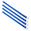Befestigungsriemen für Fahrradträger blau 4er Set 40 cm Metallschnallen – ProPlus