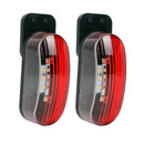 Umrissleuchten 2er Set LED rot/weiß 98x42x38 mm, 12 Volt, 2 Watt – ProPlus