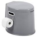 Tragbare Camping-Toilette, 7 Liter, Kunststoff, 40,5x49x33 cm, grau – ProPlus
