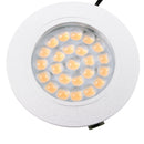 4er Set Einbauspot 24 LED-Deckenleuchte 12v, 220lm, Ø65x11mm – ProPlus