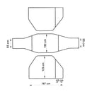Deichsel Fahrradträger Thule "Caravan Light" für 2 Fahrräder klappbar nur 4,7 Kg – Thule