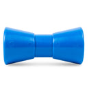 Kielrolle PE, 200mm, 22mm Bohrung, Keilform für Bootstrailer, blau – ProPlus